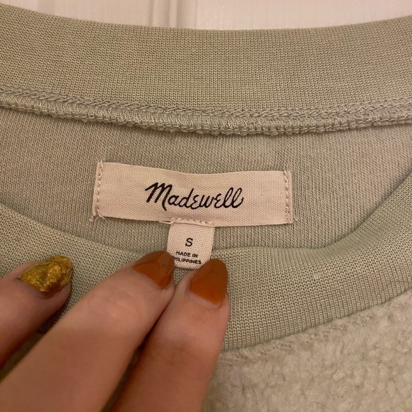 Madewell Resourced Brushed Side-Button Relaxed Sweatshirt - Picture 4 of 4